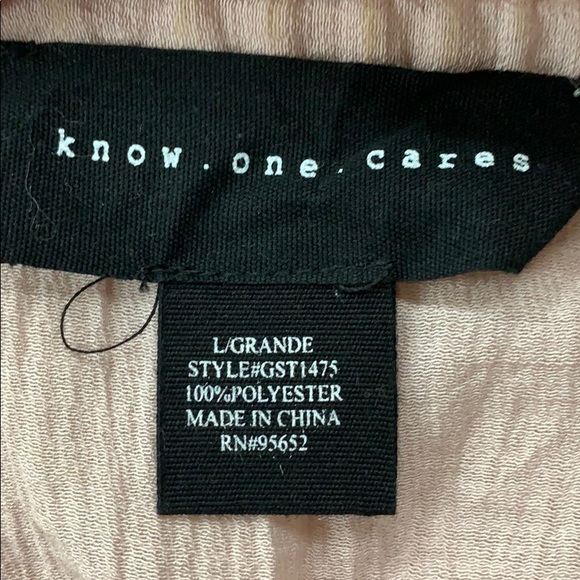 No One Cares Off The Shoulder Women’s Top - Picture 3 of 6